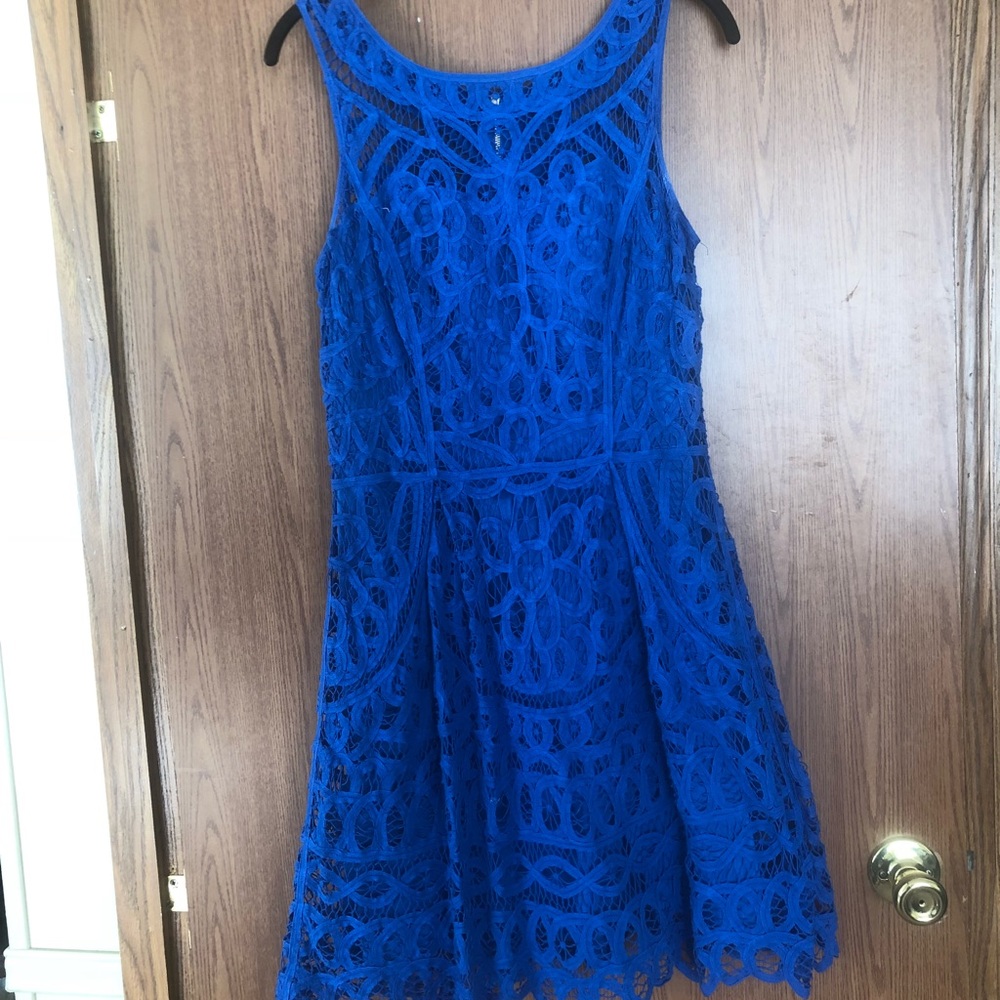 Beautiful blue crochet lily Pulitzer’s dress